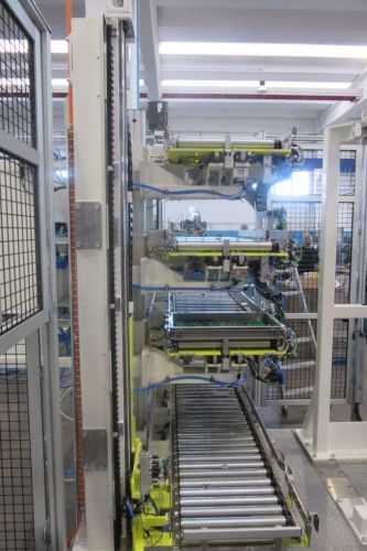 Multi level roller conveyor
